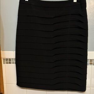 Focus 2000 Black front pleated Skirt.